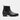 Joee Tumbled Leather Low Boot Black