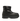 Badia Shearling Boot — Black Leather