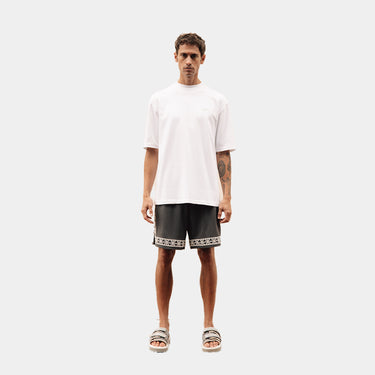 August Interlock Tee White