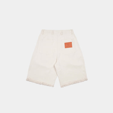 Twill Shorts Distressed