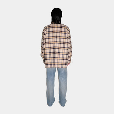 Maza Long Check Jacket